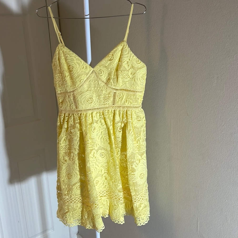 Yellow Sumer dress